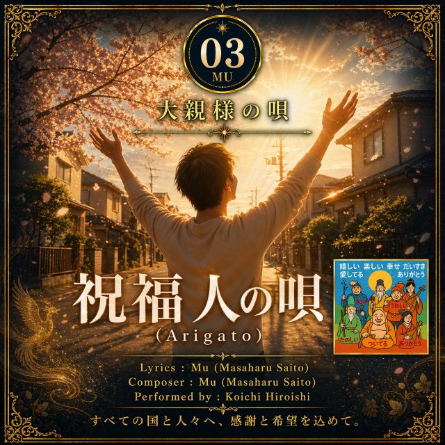 Track 03 祝福人の唄 Arigato（Shukufukujin no Uta）