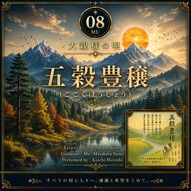 Track 08 五穀豊穣 Bountiful Harvest（Gokoku Houjou）